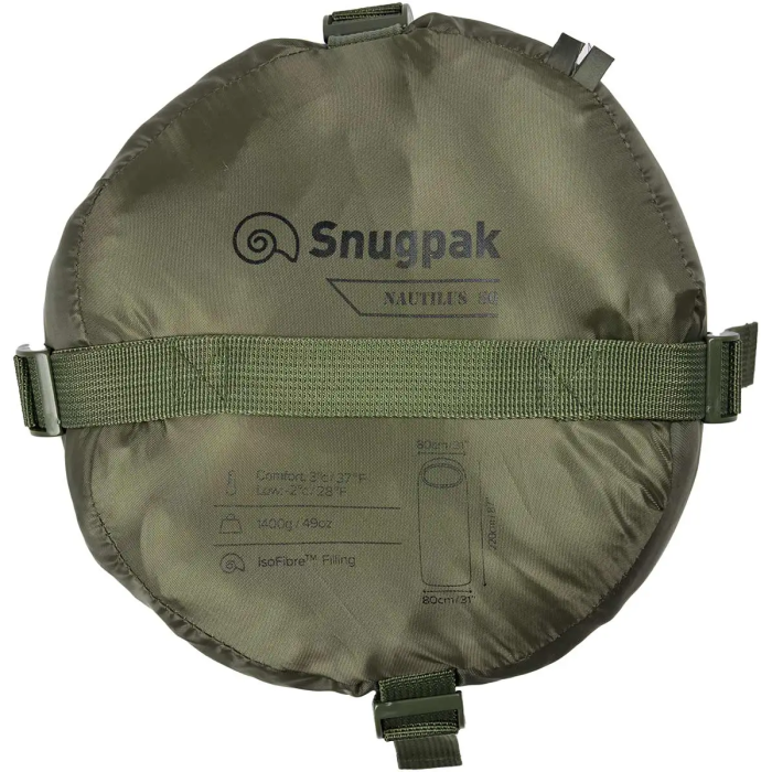 Спальний мішок Snugpak Nautilus (comf. 3°C/ extr. -2°C), olive 