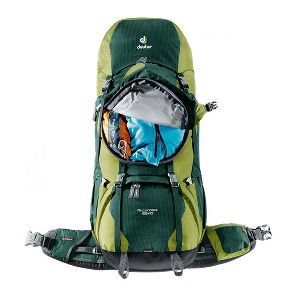 Рюкзак Deuter Aircontact, 65 + 10 л, forest-moss 