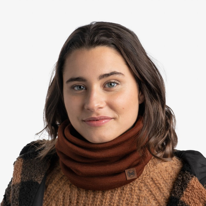 Шарф-труба Buff Heavyweight Merino Wool solid senna 