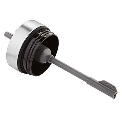 Термостакан з нержавіючої сталі герметичний з трубочкою Contigo Luxe Insulated 532 мл Licorice 