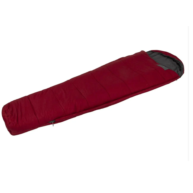 Спальний мішок Bo-Camp Uda Cool /Warm Golden -10° Червоний /Сірий (3605898) 
