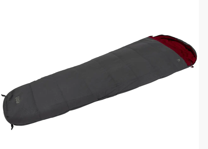 Спальний мішок Bo-Camp Uda Cool /Warm Golden -10° Червоний /Сірий (3605898) 