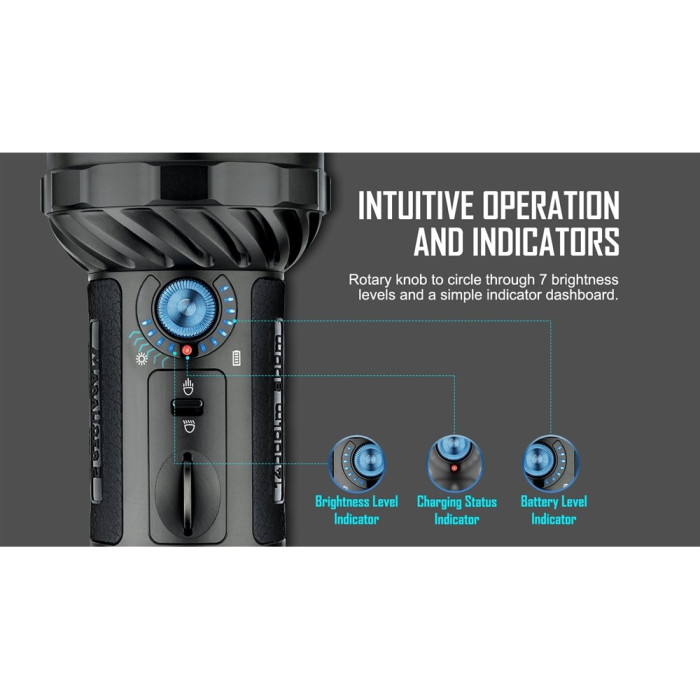 Ліхтар Olight Marauder 2 ц:чорний 