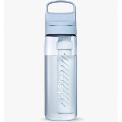 Пляшка-фільтр для води LifeStraw Go Filter Bottle, 650 мл, Icelandic Blue (LSW LGV422BLWW)