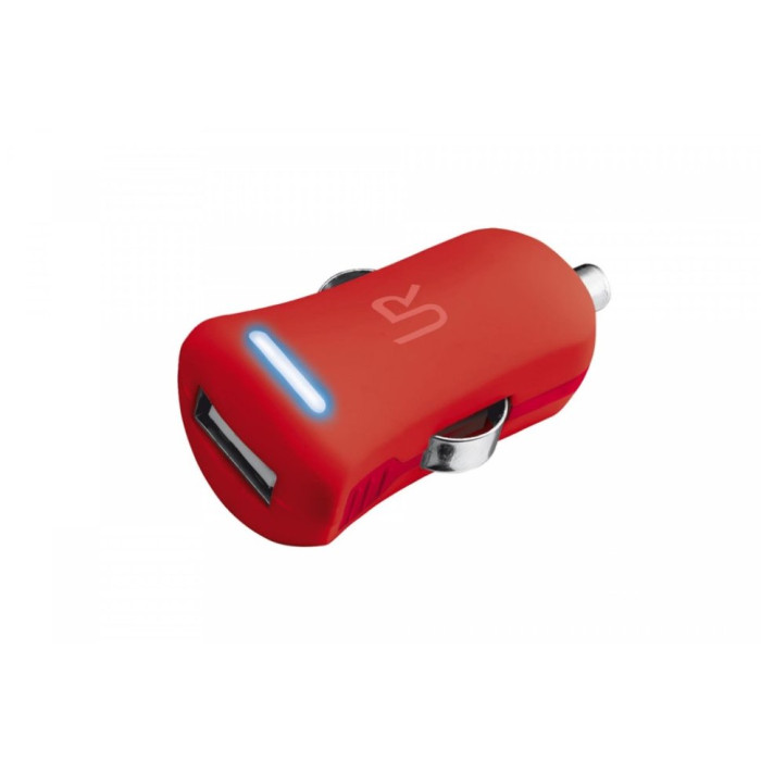 Автомобільний зарядний пристрій Trust URBAN Smart Car Charger (red) 