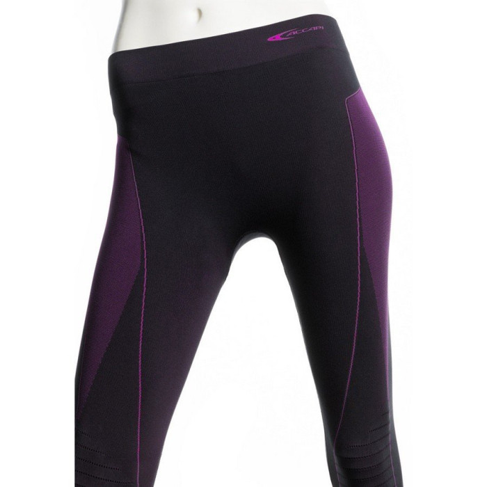 Кальсони Accapi Polar Bear Long Trousers Woman 934 black/cyclamen, XS/S 