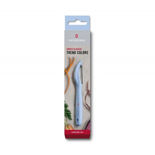 Овочечистка Victorinox Swiss Classic Trend Colors Universal Peeler (7.6075.22) Блакитний 