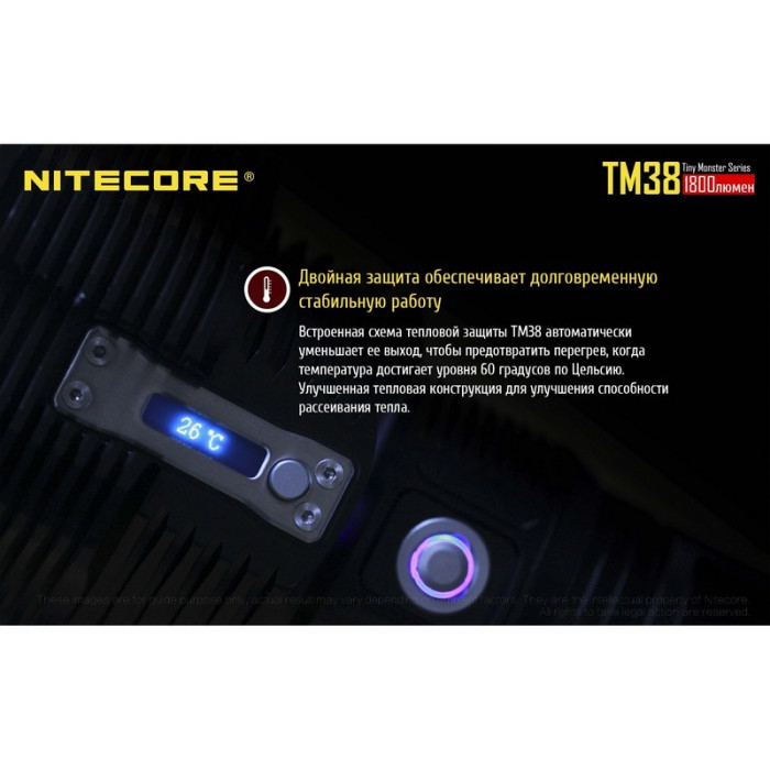 Ліхтар Nitecore TM38 