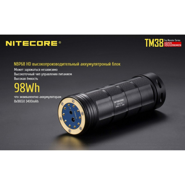 Ліхтар Nitecore TM38 