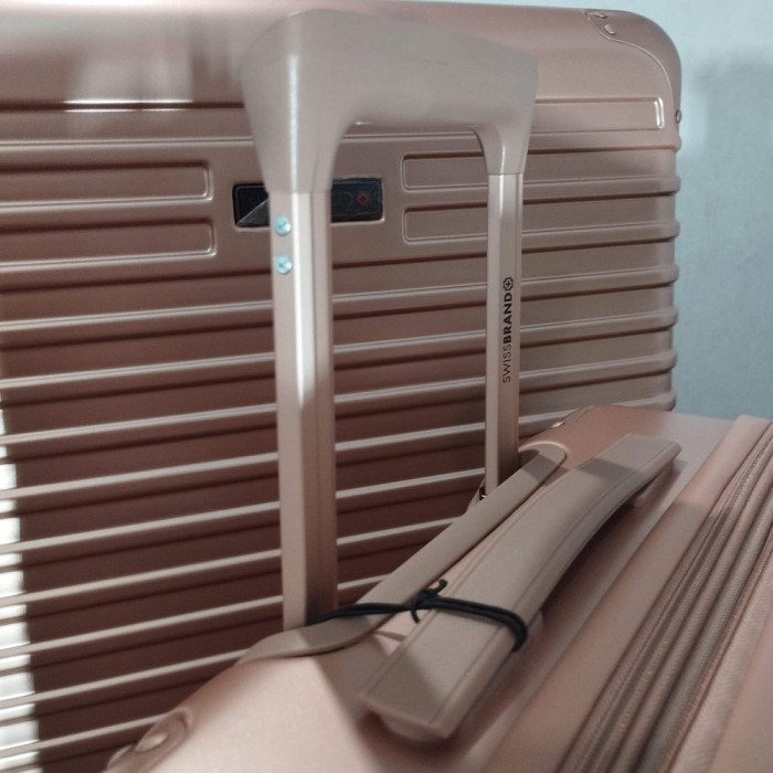 Валіза Swissbrand Rome (M) Rose Gold (SWB_LHROM003M) 