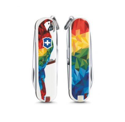 Складаний ніж Victorinox Classic LE Guacamaya (Vx06223.L1709) 