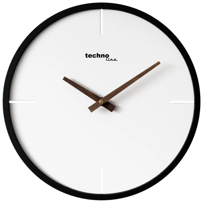 Годинник настінний Technoline WT4130 White/Black (WT4130) 