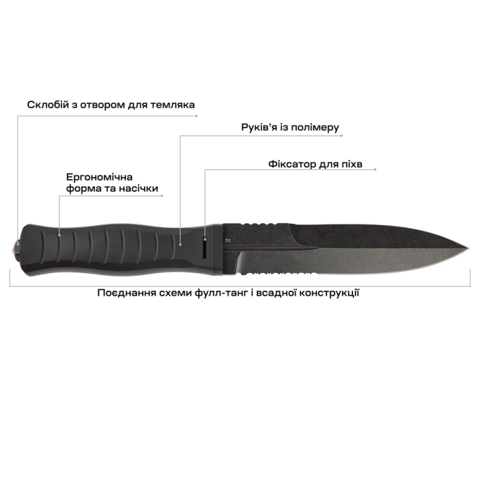 Ніж Skif Neptune BSW, black 