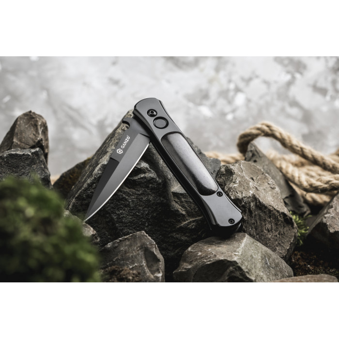 Ніж складаний Ganzo G707 чорний 