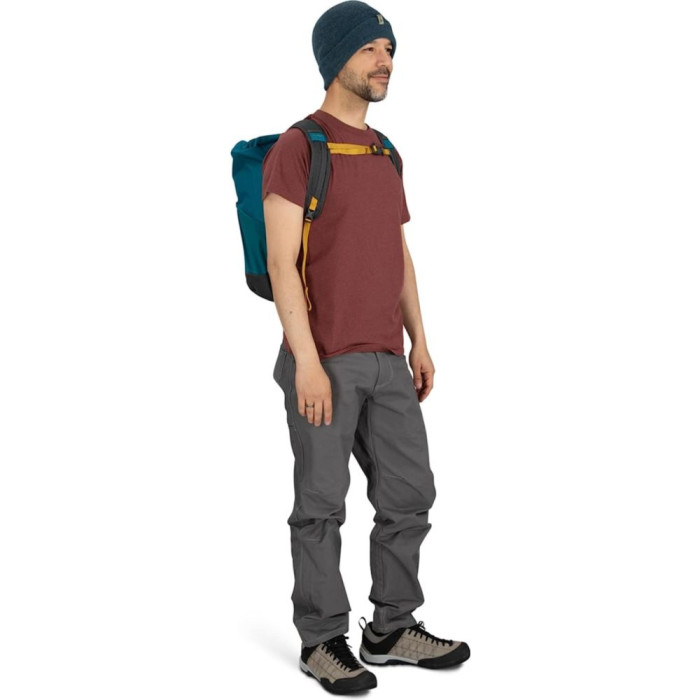 Рюкзак Osprey Daylite Tote Pack deep peyto green/tunnel vision - O/S - бірюзовий 