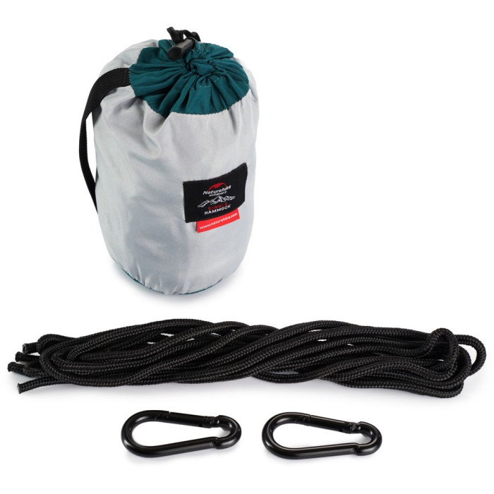 Гамак Одномісний Naturehike NH17D012-C, 340t Поліестер, Сірий 