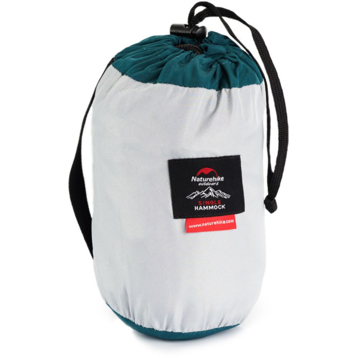 Гамак Одномісний Naturehike NH17D012-C, 340t Поліестер, Сірий 