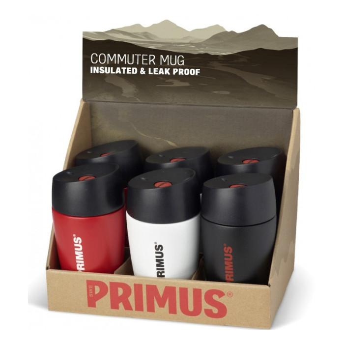 Термокружка Primus C&H Commuter Mug S /S 0.3 л, Червоний 