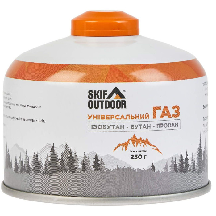 Газовий балон Skif Outdoor різьбовий 230 г 