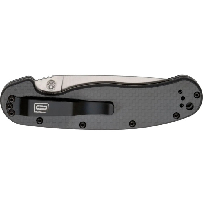 Ніж Ontario Knife RAT I Carbon Fiber D2 Steel black 