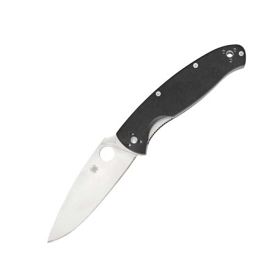 Ніж Spyderco Resilience G - 10 Чорний (C142GP)