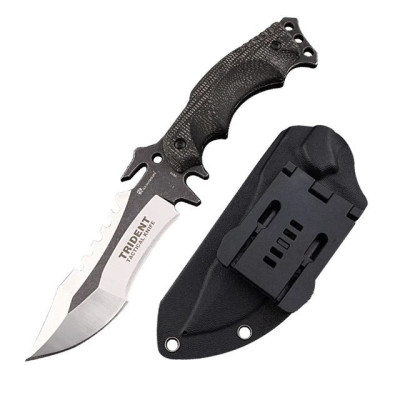 Ніж HX Outdoors D-123VG, чорний з титановим покриттям