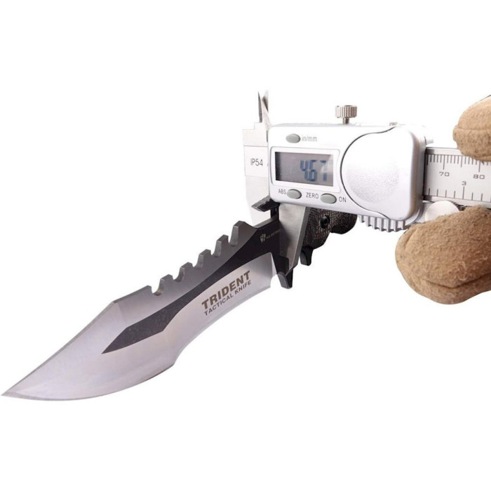 Ніж HX Outdoors D-123VG, чорний з титановим покриттям 