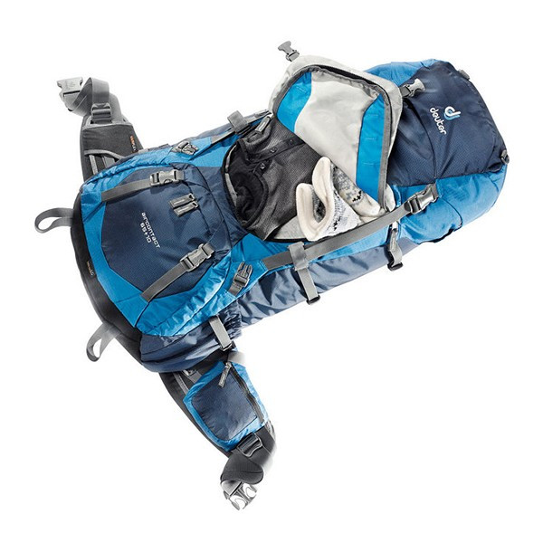 Рюкзак Deuter Aircontact, 65 + 10 л, midnight-ocean 