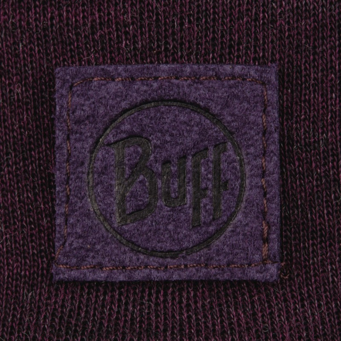 Шарф-труба Buff Heavyweight Merino Wool solid deep purple 