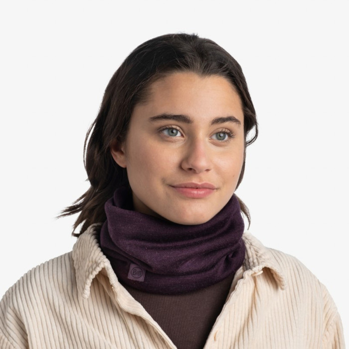 Шарф-труба Buff Heavyweight Merino Wool solid deep purple 