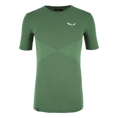 Термофутболка Salewa M ZEBRU RESPONSIVE S/S TEE 27959 5080 - 52/XL - зелений