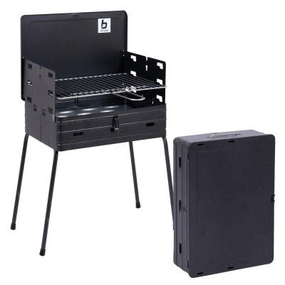 Гриль вугільний Bo-Camp Suitcase Model Black (8130030)