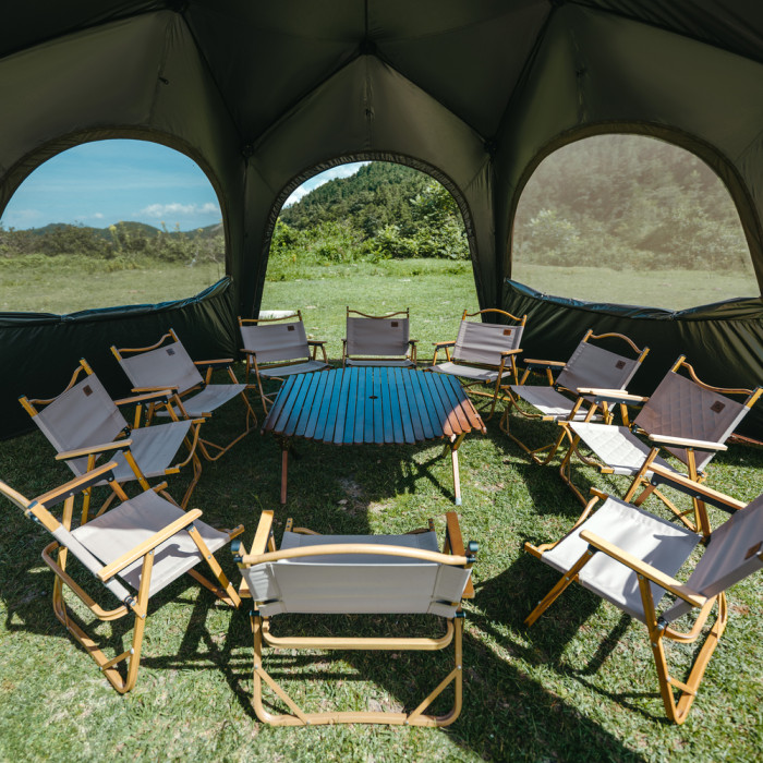 Тент для кемпінгу Naturehike CNK230WS014, 4.6 м * 4,0 м, бежевий 