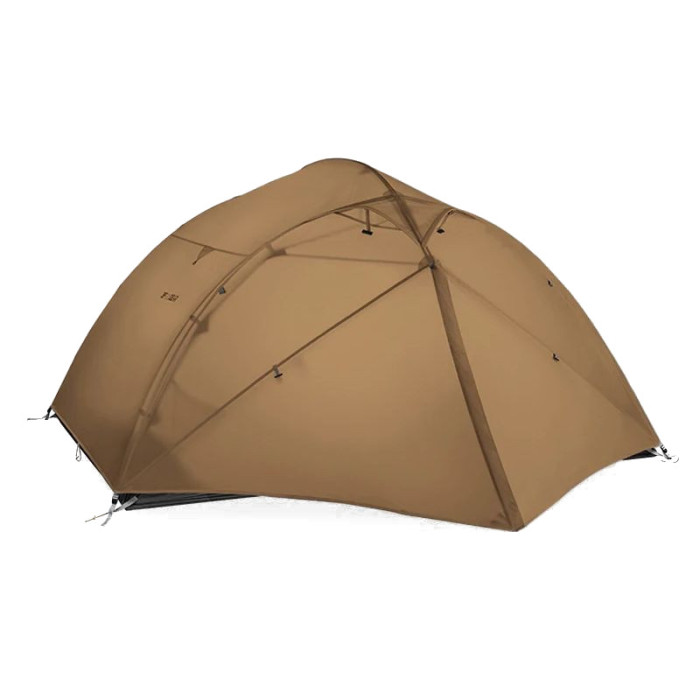 Намет тримісний 3F Ul Gear QingKong 3 15D 3 season, коричневий 