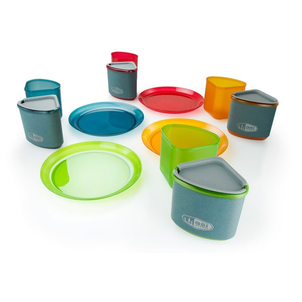 Набір посуду GSI Outdoors Infinity 4 Person Compact Tableset 