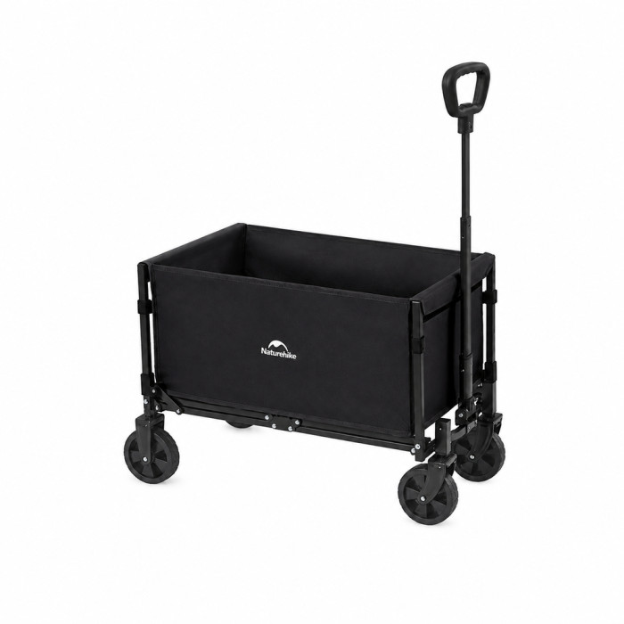 Візок туристичний складаний Naturehike Light CNK2350JJ012, 50 л, чорний