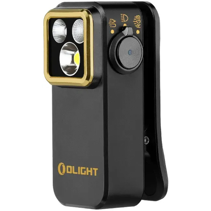 Ліхтар Olight Oclip Pro S, чорний