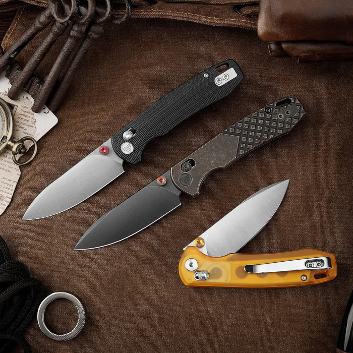 Ніж Trivisa Dragonfly-B, 14C28N, G10, Чорний (JM03-BG-14)