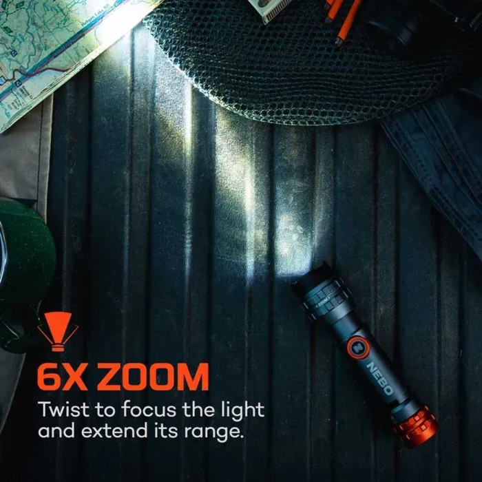 Ліхтар ручний Nebo Davinci 450L Flex, 450 люмен (NB NEB-FLT-1046-G) 