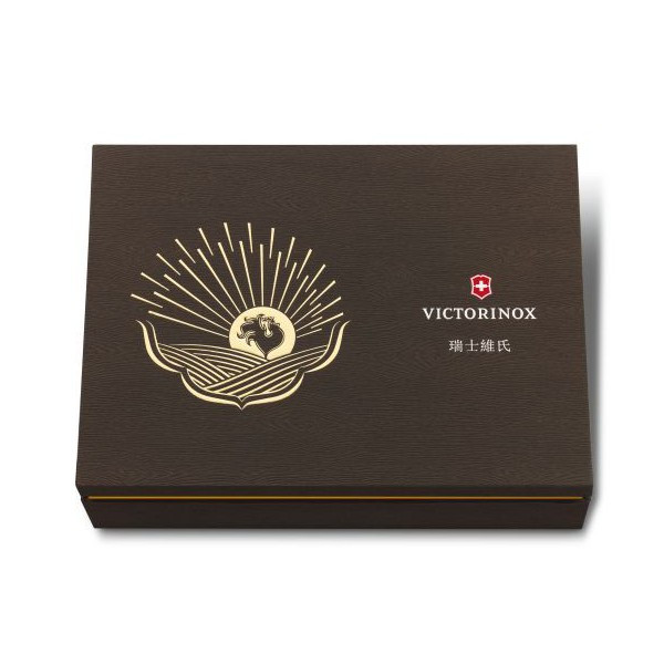 Ніж складаний Victorinox Huntsman Year Of The Rooster (1.3714.E6) 