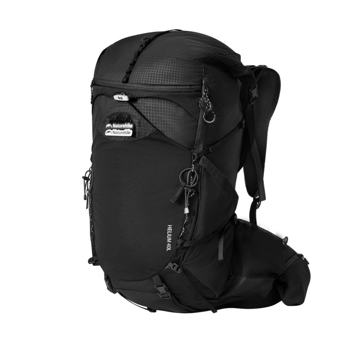 Рюкзак туристичний Naturehike CNK2450XB016, 40 л, чорний, L 