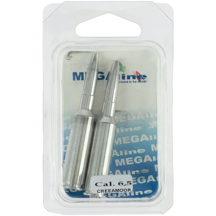 Фальш-патрон MEGAline кал. 6.5 CR. Алюміній. 2 шт/уп 