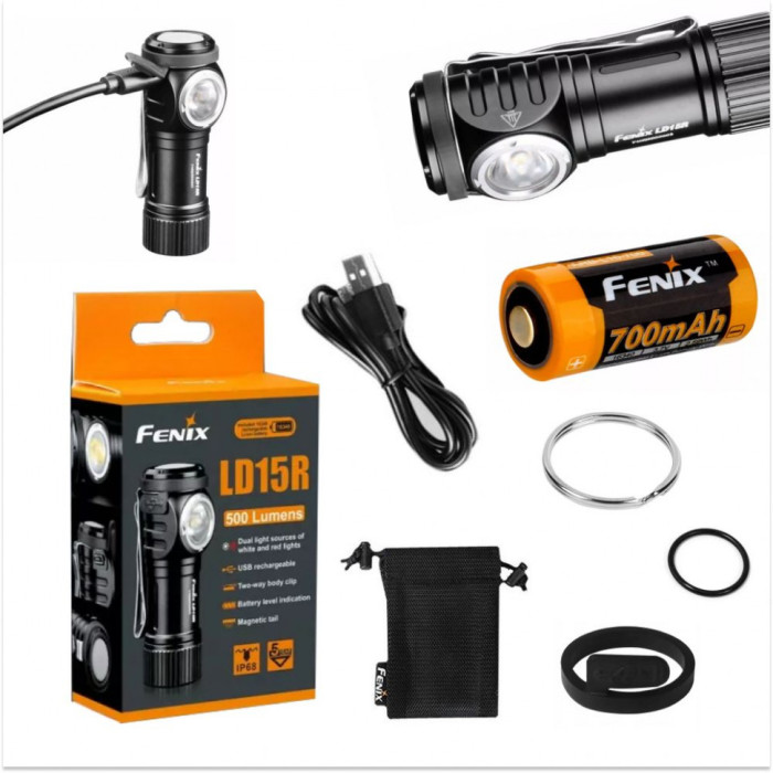 Ліхтар ручний Fenix LD15R Cree XP-G3 (відновлений/ потертості/ відкрита упаковка) 