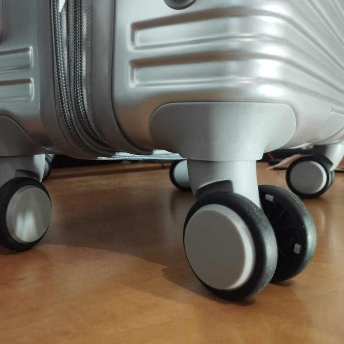 Валіза Swissbrand Rome (M) Silver (SWB_LHROM002M) 