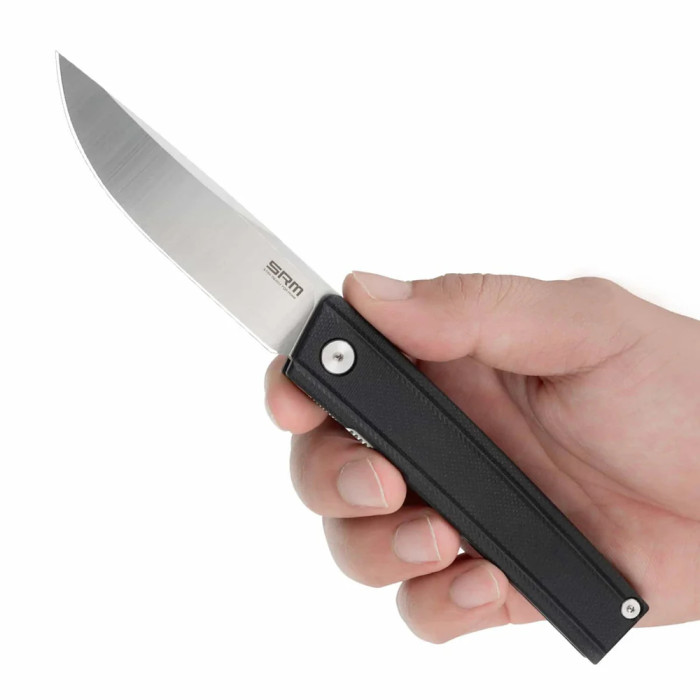 Ніж складаний SRM 401LC-GB, чорний 