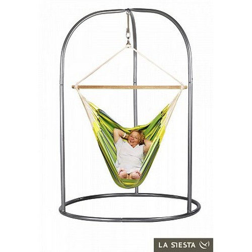 Стілець-гамак зі стійкою La Siesta CUL214ROA168 kiwi 