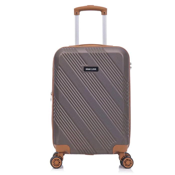 Валіза Semi Line 20" (S) Brown (T5850-1) 