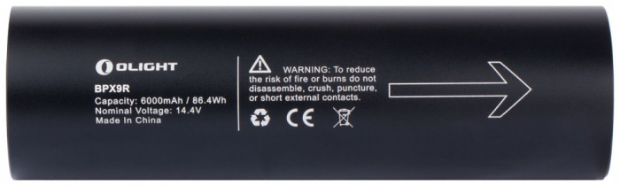 Акумуляторний блок Olight X9RBP 6000mAh 14.4 V для X9R 