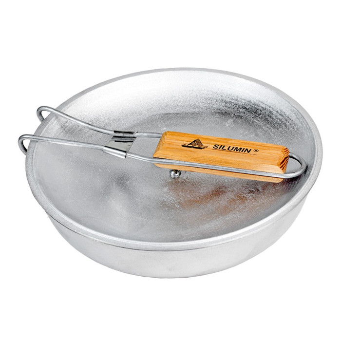 Сковорода Силумін похідна з антипригарним покриттям з ручкою, БЛС26 