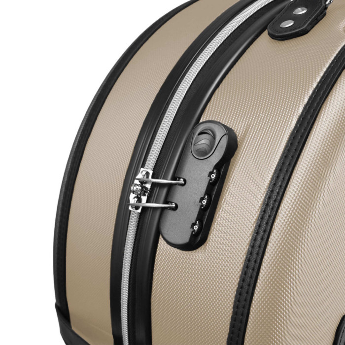 Валіза Semi Line 20" (S) Champagne/Black (T5674-2) 